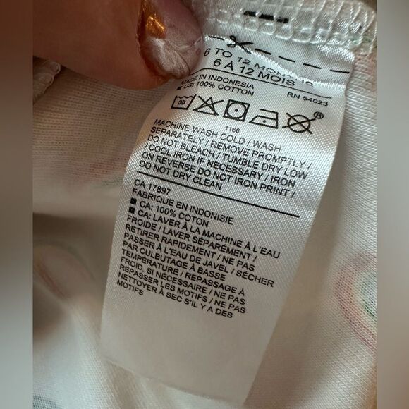 NWT Janie and Jack Zipper Rainbow Sleeper (6-12 Months) - Picture 7 of 7